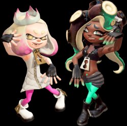 Pearl and Marina/Off The Hook (Splatoon 2) Meme Template