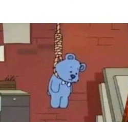 Suicide Bear Meme Template