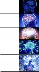 expanding brain meme extended Meme Template