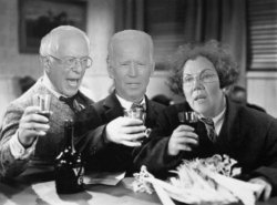 Three Democrat Stooges Meme Template