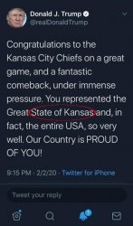 Donald Trump Kansas City Kansas Superbowl Meme Template