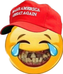 Trump supporter smiley Meme Template