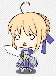 Saber Meme Template