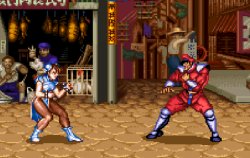 Chun-Li Versus Dictator Meme Template