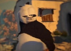 Kung Fu Panda wheelchair Meme Template