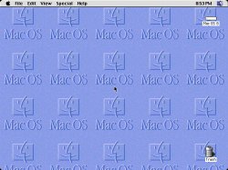 Mac OS 8 Desktop Meme Template