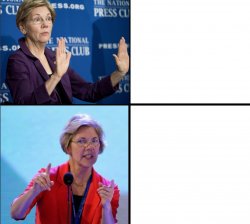 Elizabeth Warren Likes Meme Template