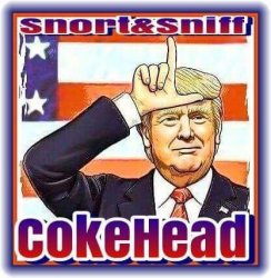 Trump coke Meme Template
