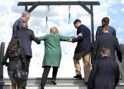 Hillary Gallows Meme Template