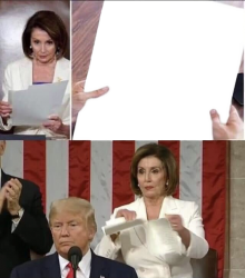 Nancy rips Meme Template