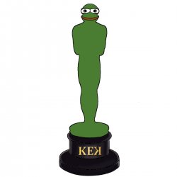 Pepe Trophy Meme Template