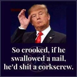Crooked Trump Meme Template