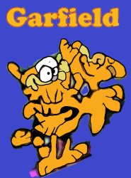 Garfield's AI Generated comic Book Meme Template