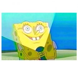 spongebob flashlight Meme Template