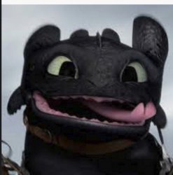 hungry toothless Meme Template