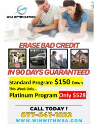 Erase Bad Credit Meme Template