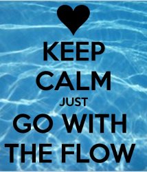 Go with the flow Meme Template