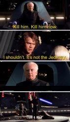 palpatine kill him Meme Template