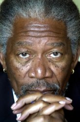 serious Morgan Freeman Meme Template