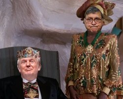 Trump and Barr Uncoming Of America Meme Template