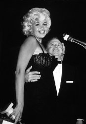 Jayne Mansfield & Mickey Rooney, 1960 Meme Template