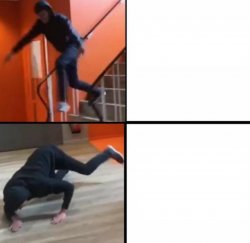 Stairs Meme Template