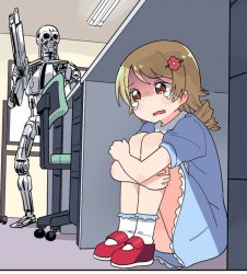 Anime Terminator Meme Template