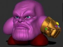 kirby thanos Meme Template