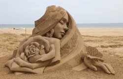 Sand Sculpture Expert Level Meme Template