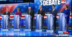 democrat debate stage Meme Template