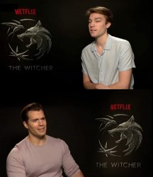 Henry Cavill Interview Meme Template