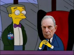 Mr. Bloomberg and Smithers Meme Template