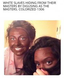 Black Privilege and whiteface Meme Template