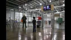 Children Cage TV Migrant Meme Template