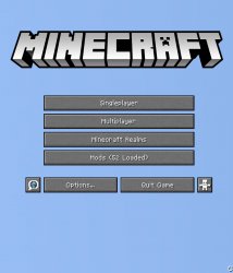 Minecraft menu Yellow text template Meme Template
