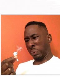 Smoking airpod Meme Template