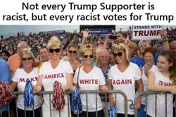 Racist Love To Vote For Trump Meme Template
