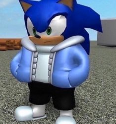 Sonic sans undertale Meme Template