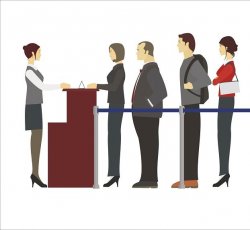 Queue etiquette Meme Template
