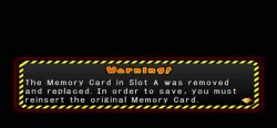 Memory Card Warning Meme Template