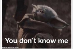 Baby yoda Meme Template