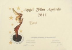 Angel Film Awards diploma Meme Template