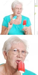 ice cream grandma Meme Template