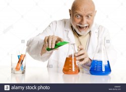 another scientist with test tube Meme Template