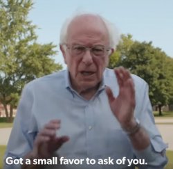 Bernie a Small Favor Meme Template