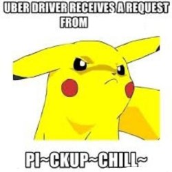 Uber pickup chill Meme Template