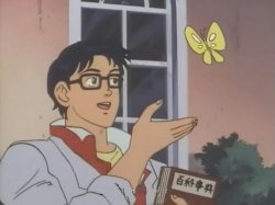 Butterfly Anime Meme Meme Template
