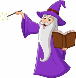 DUmb Wizard Meme Template