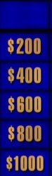 Jeopardy category Meme Template