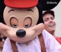 Sly Smile Mickey Mouse Meme Template